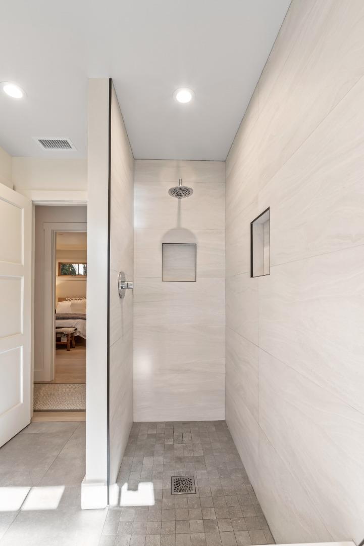 126 Filbert Road Woodside, CA 94062 - Photo 38 of 61 an empty room with closet and a bathroom
