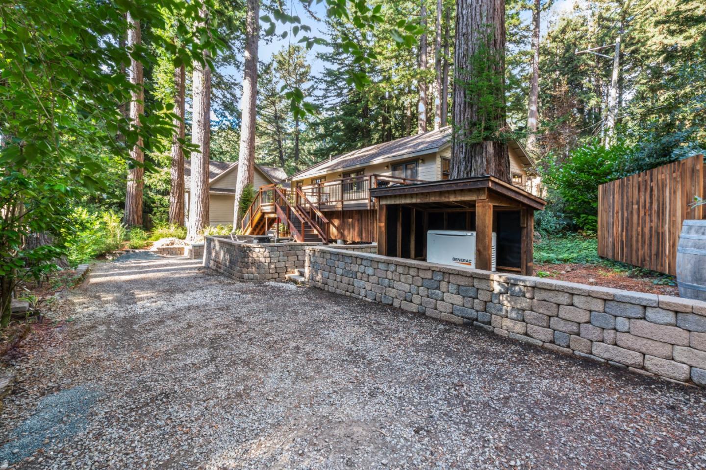 126 Filbert Road Woodside, CA 94062 - Photo 45 of 61 front view of a house with a large tree