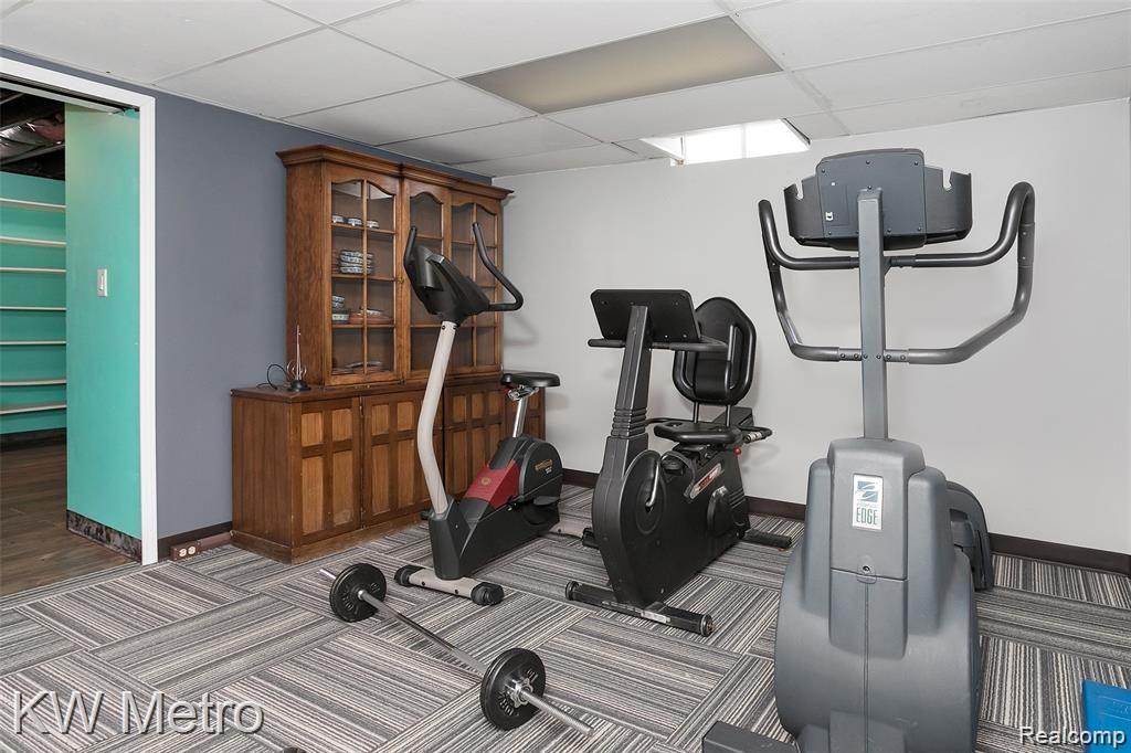 1047 Milverton Road Troy, MI 48083 - Photo 27 of 38 home gym