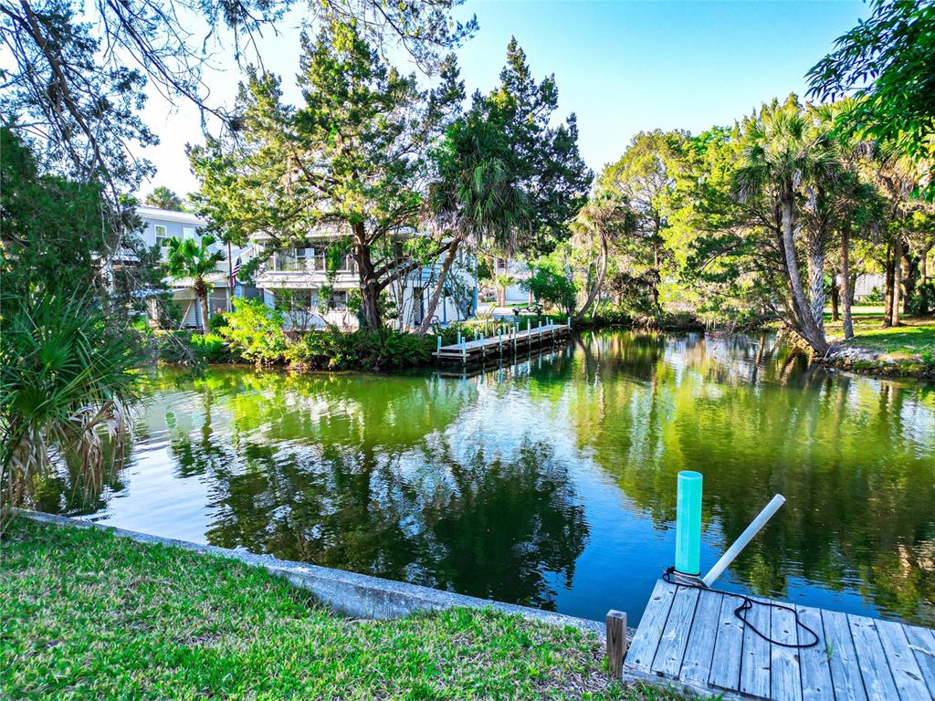 canal from the property