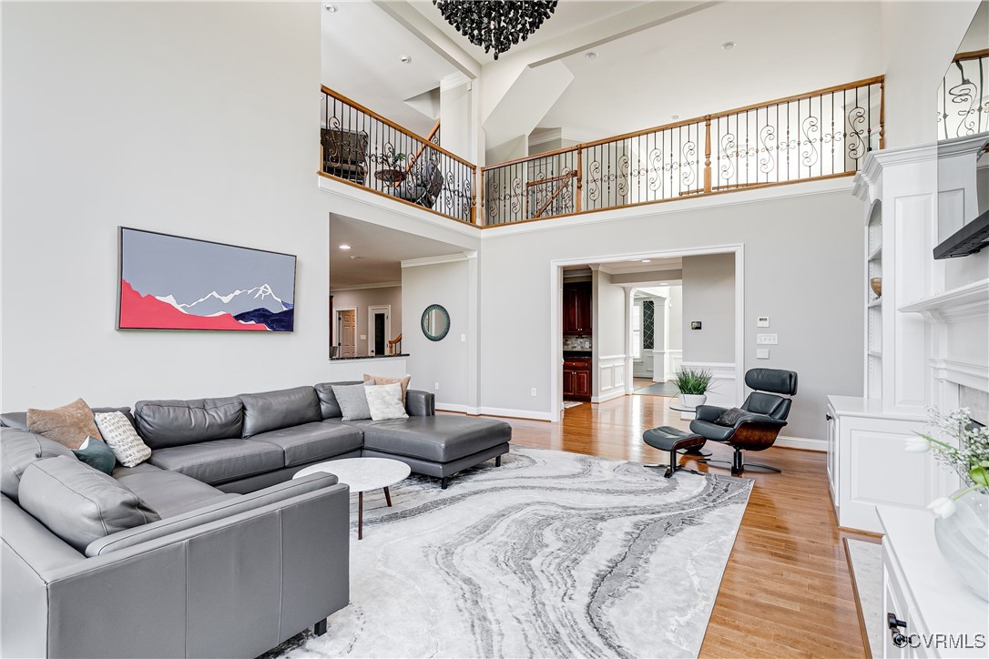 521 Raleigh Manor Road Henrico, VA 23229 - Photo 14 of 46 a living room with furniture and a rug