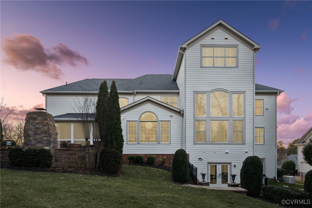 521 Raleigh Manor Road Henrico, VA 23229 - Photo 45 of 46 a front view of a house with garden