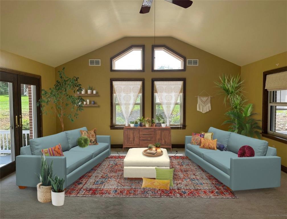 383 Bonniebrook Road Butler, PA 16002 - Photo 8 of 25 a living room with furniture and a large window