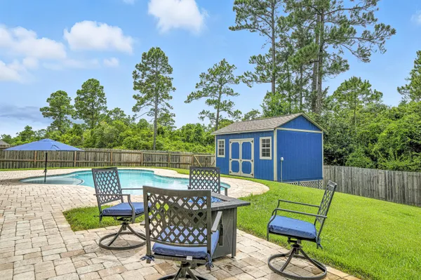 a view of a room that has a window in it