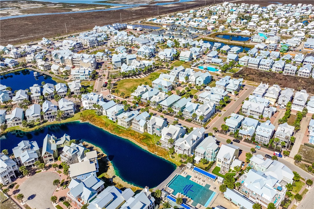 204 Round Road Port Aransas, TX 78373 - Photo 29 of 33 an aerial view of residential houses with outdoor space