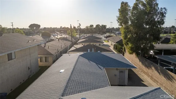 a view of a water from a terrace