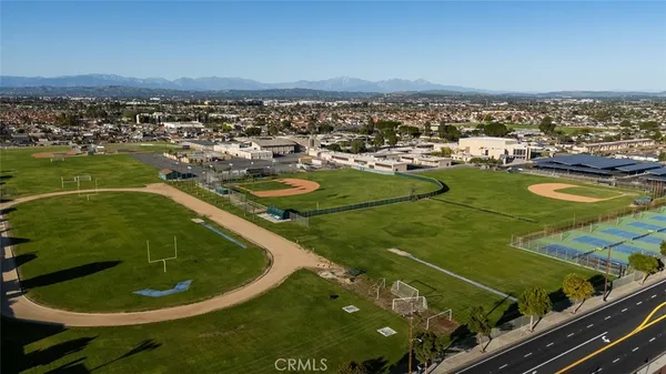 a view of a terrace with seating area