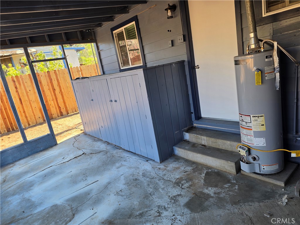 10090 Eddystone Street Riverside, CA 92503 - Photo 9 of 18 back patio storage area