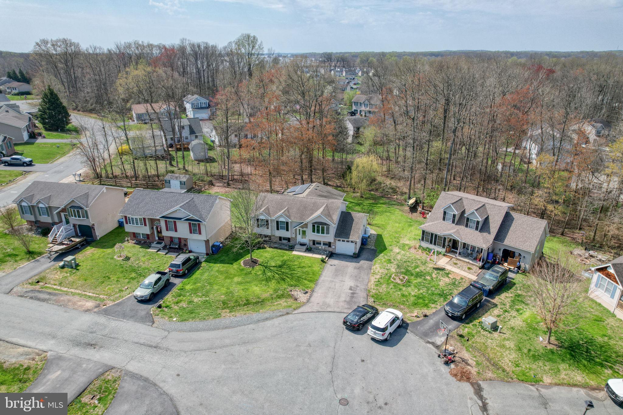 5 Kings Court Elkton, MD 21921 - Photo 44 of 47 an aerial view of a house with garden