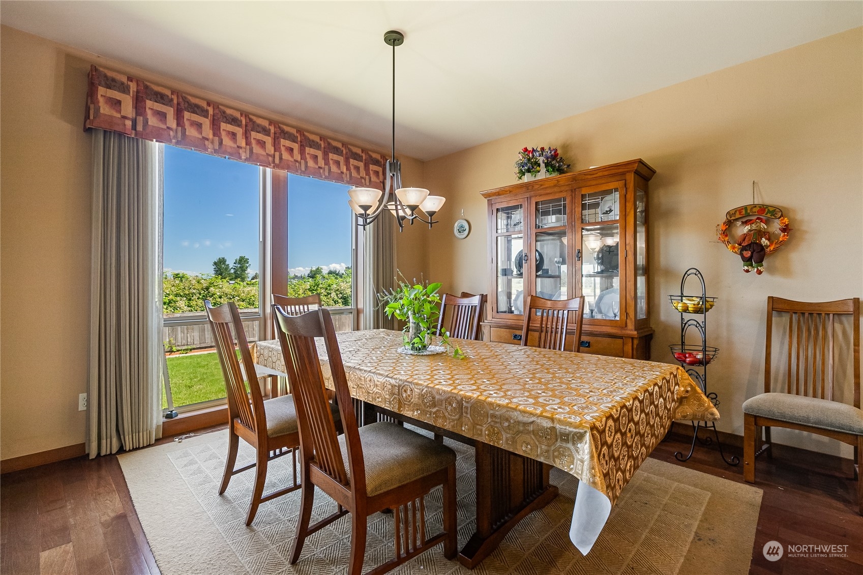 1524 Westview Circle Lynden, WA 98264 - Photo 11 of 30 a view of a dining room with furniture window and wooden floor