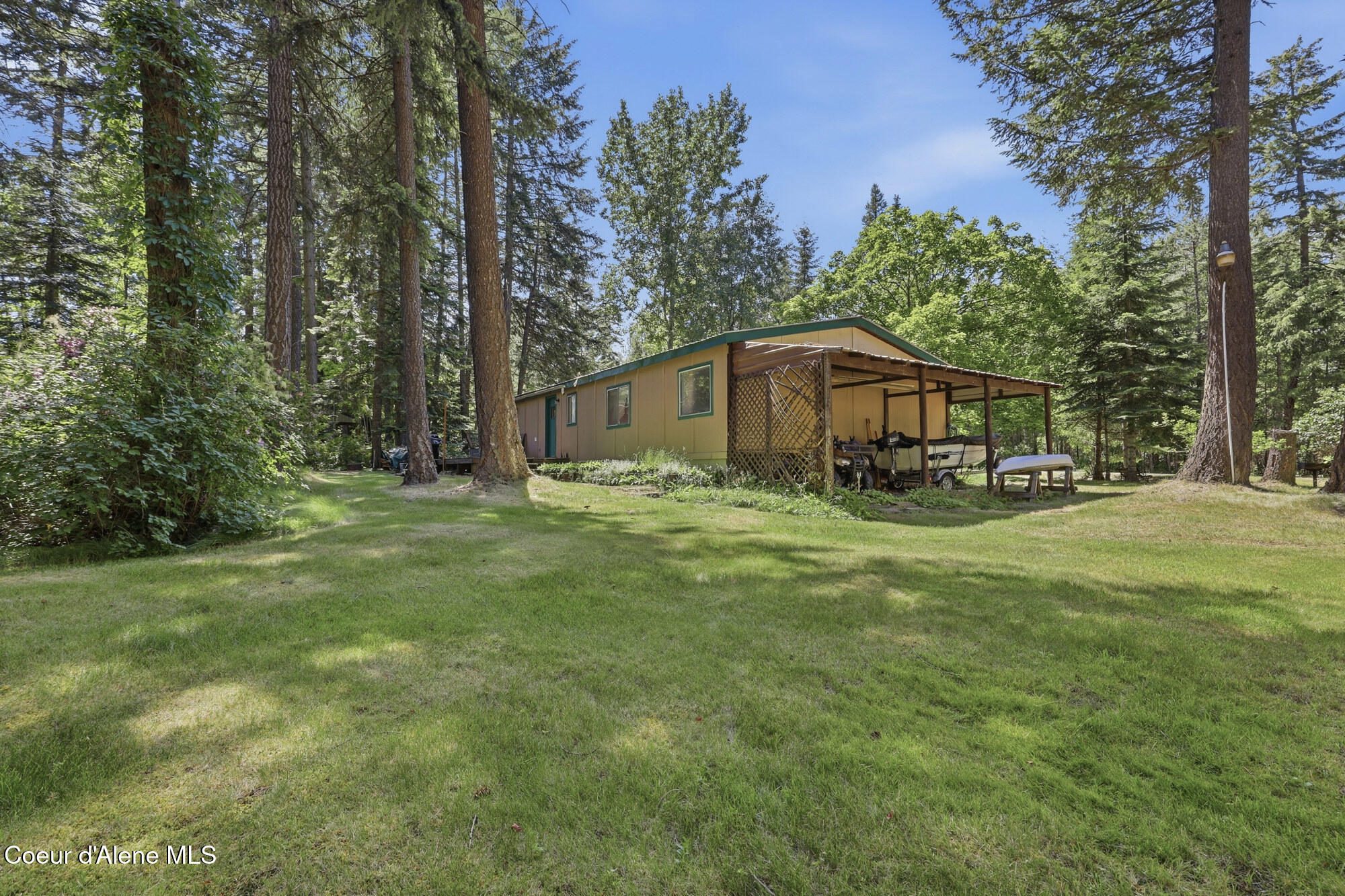 13118 Hellroaring Road Athol, ID 83801 - Photo 29 of 46 Carport for boat