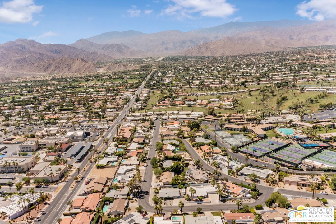 73940 Mountain View Avenue Palm Desert, CA 92260 - Photo 52 of 52 an aerial view of residential house and mountain view
