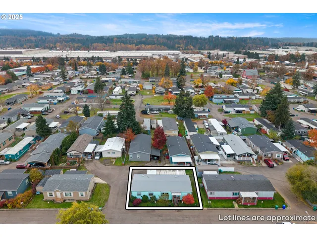 a view of a city with mountains in the background