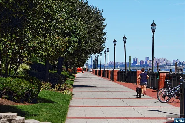 a view of a city with tall buildings