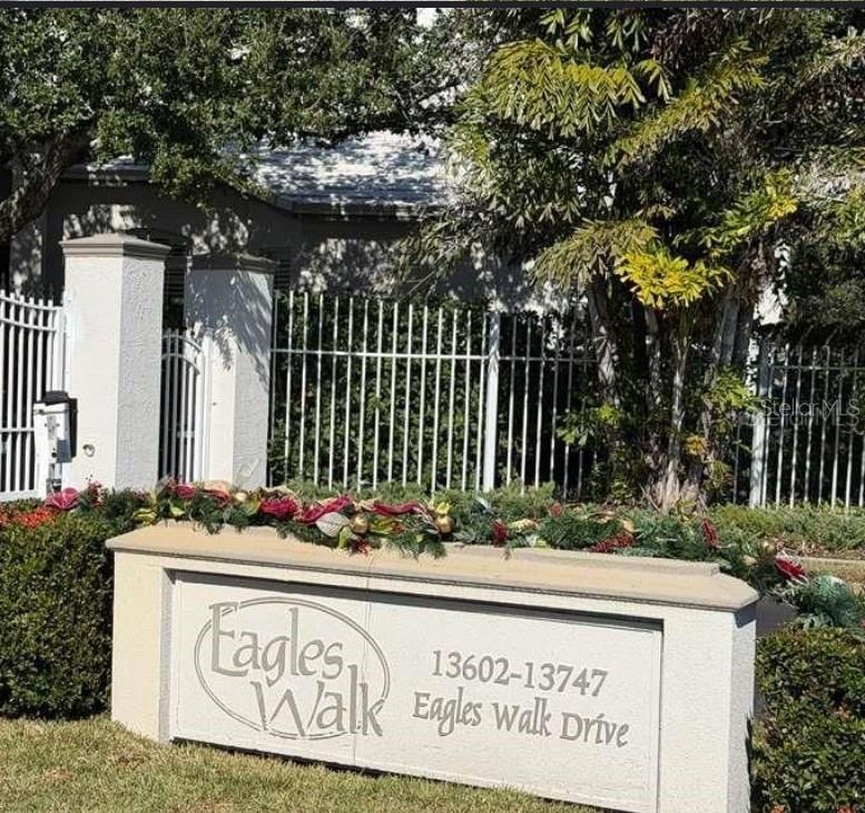 13606 Eagles Walk Drive Clearwater, FL 33762 - Photo 2 of 28 a view of sign board