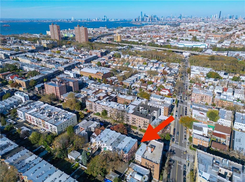 578 Ovington Avenue Brooklyn, NY 11209 - Photo 39 of 40 an aerial view of a city with lots of residential buildings