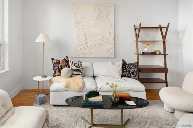 a bedroom with furniture and a couch