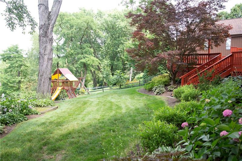 2323 Mill Grove Road Pittsburgh, PA 15241 - Photo 3 of 25 beautiful yard for playing on the playset, throwing a football or hide and seek!