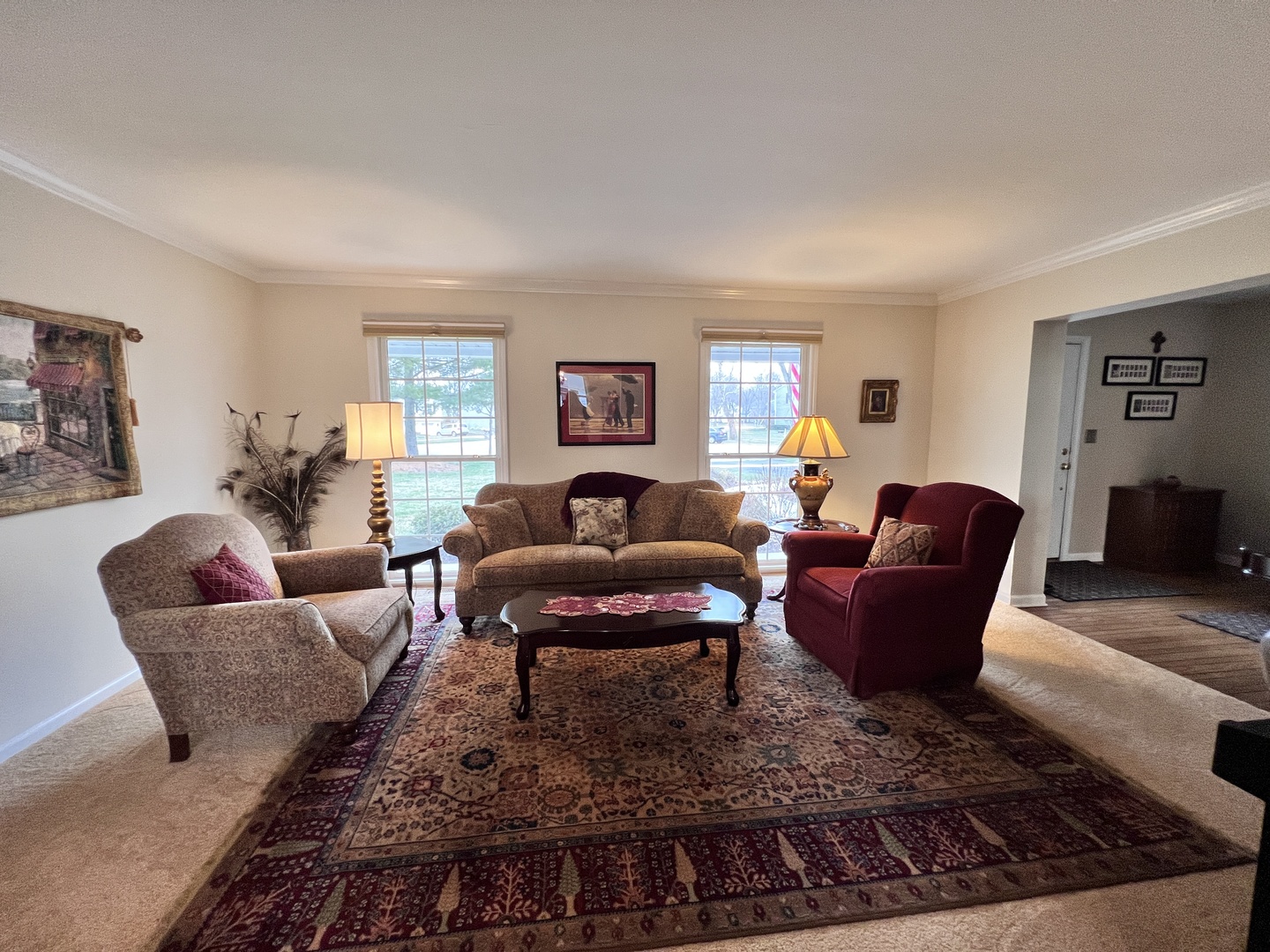188 Hamilton Lane Wheaton, IL 60189 - Photo 11 of 34 a living room with furniture rug and window