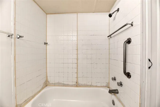 a large white room with windows