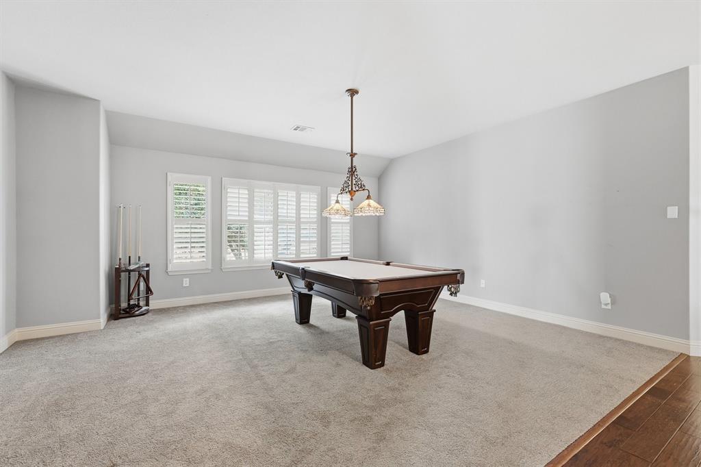 2201 Mockingbird Lane Flower Mound, TX 75022 - Photo 26 of 40 a room with pool table and windows