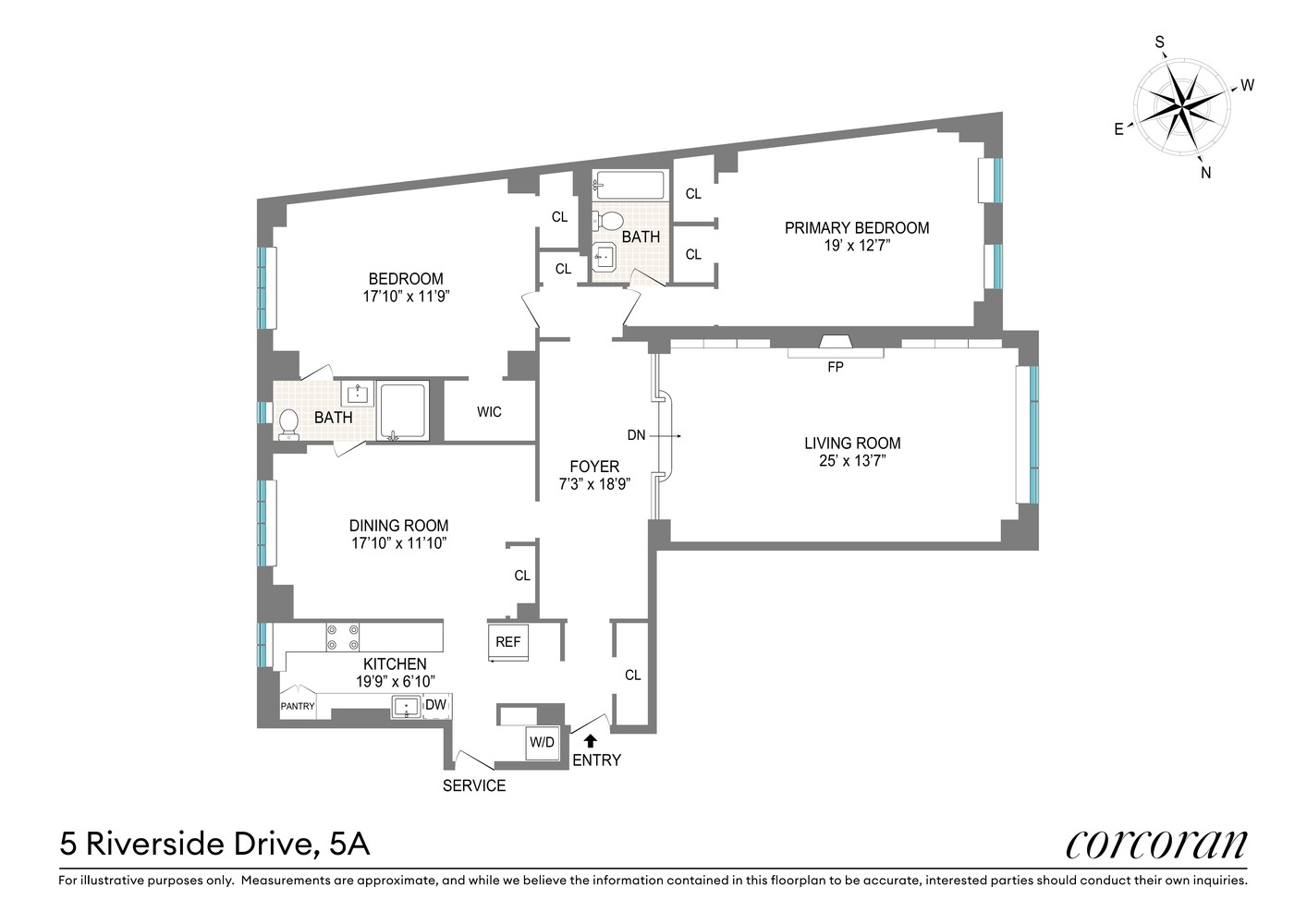 5 Riverside Drive, Unit 5A Manhattan, NY 10023 - Photo 12 of 13
