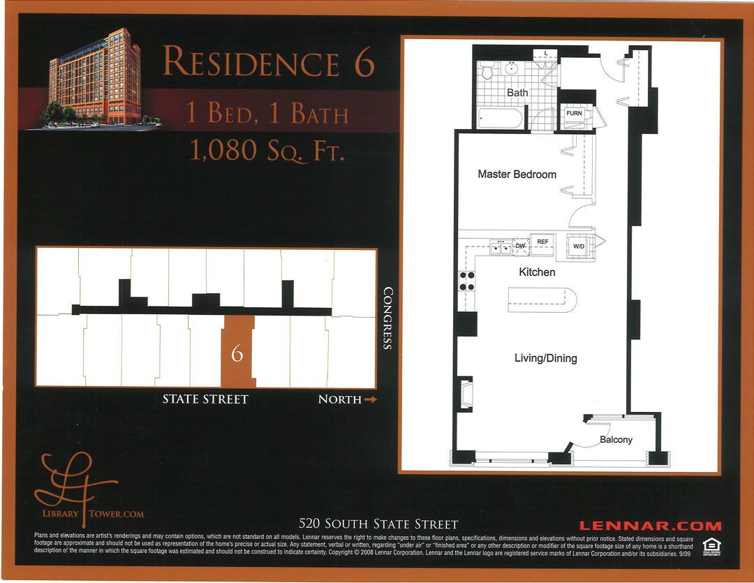 520 South State Street, Unit 1506 Chicago, IL 60605 - Photo 32 of 37