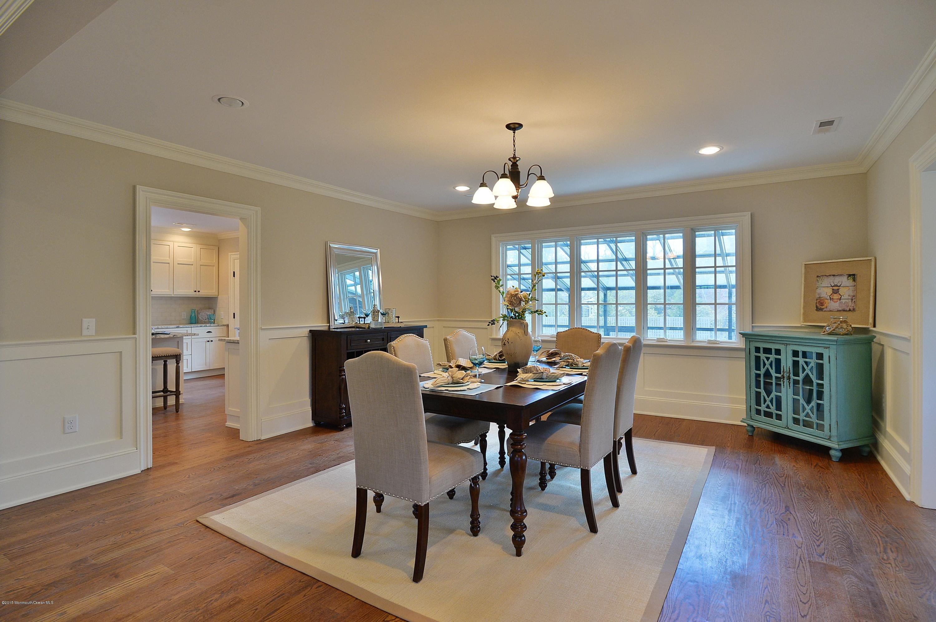 38 Silverside Avenue Little Silver, NJ 07739 - Photo 9 of 36 a view of a dining room with furniture window and wooden floor