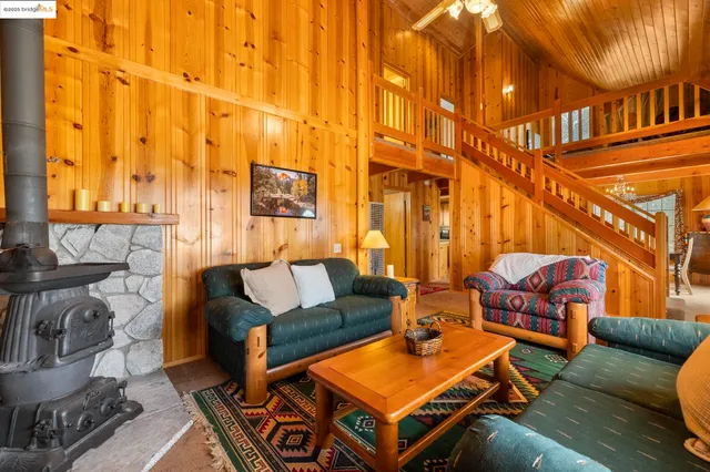 a building outdoor space with patio furniture