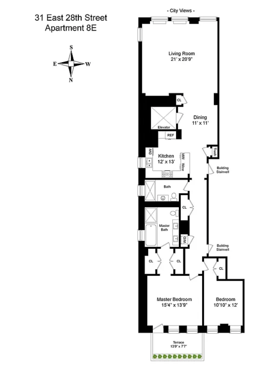 31 East 28th Street, Unit 8E Manhattan, NY 11360 - Photo 7 of 7