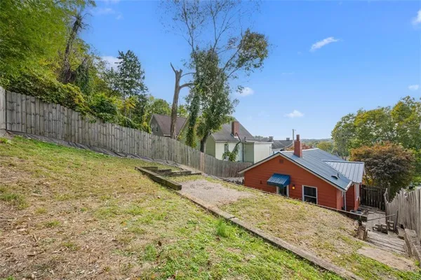 a view of a house with a outdoor space
