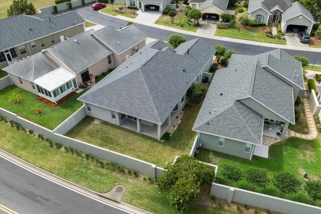 3003 Southwest 41st Place Ocala, FL 34474 - Photo 51 of 65 an aerial view of a house with a garden