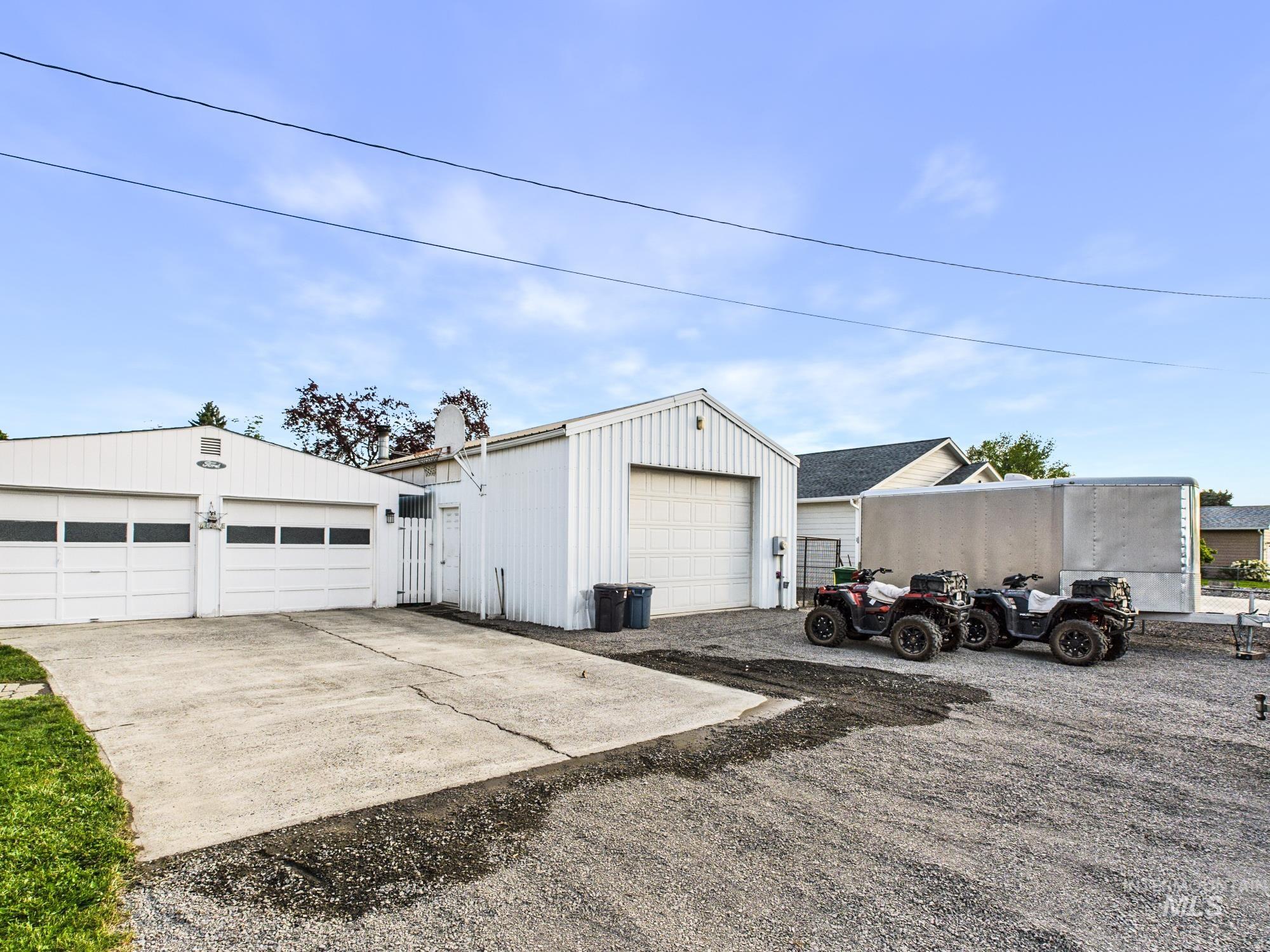 3422 6th Street Lewiston, ID 83501 - Photo 3 of 43 Multi-bay garage and detached metal utility building on a gravel and concrete lot