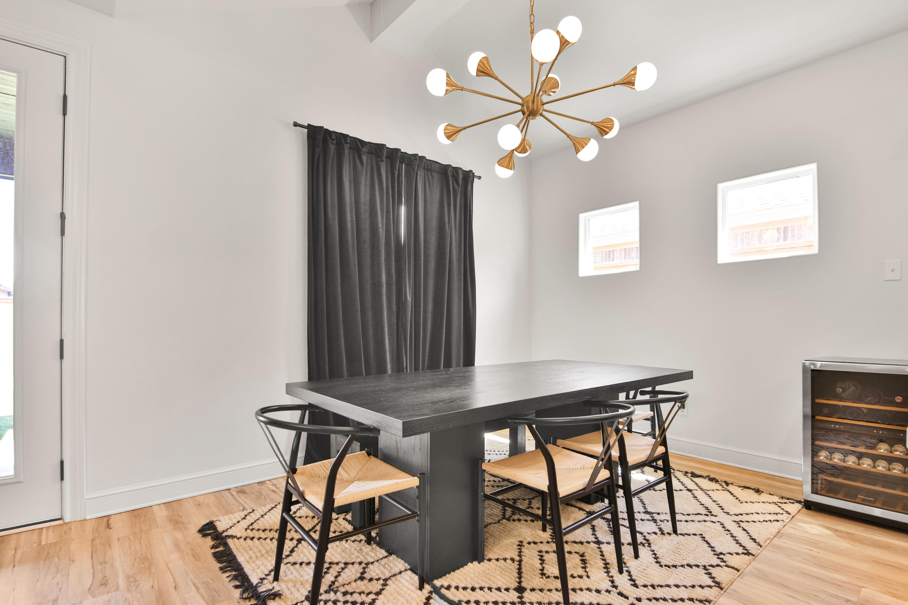 3706 144th Street Lubbock, TX 79423 - Photo 15 of 36 a workspace with furniture and wooden floor