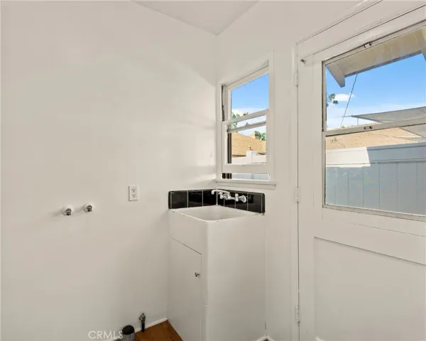 a room with storage and utility