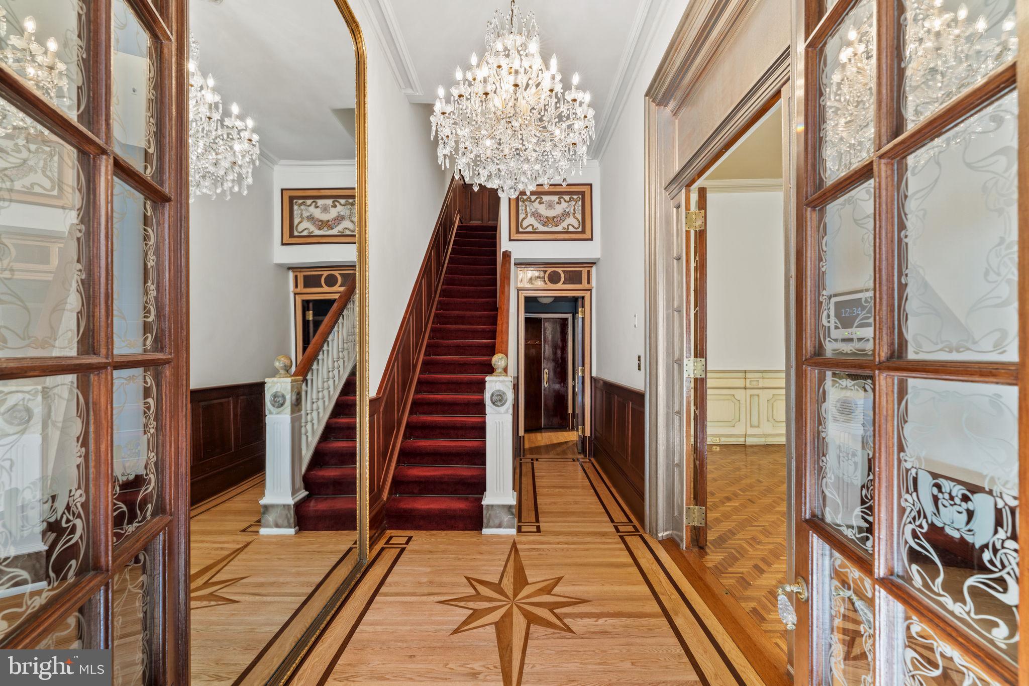 2013 Delancey Place Philadelphia, PA 19103 - Photo 4 of 79 Entry Gallery with 12.5 Ft Ceilings