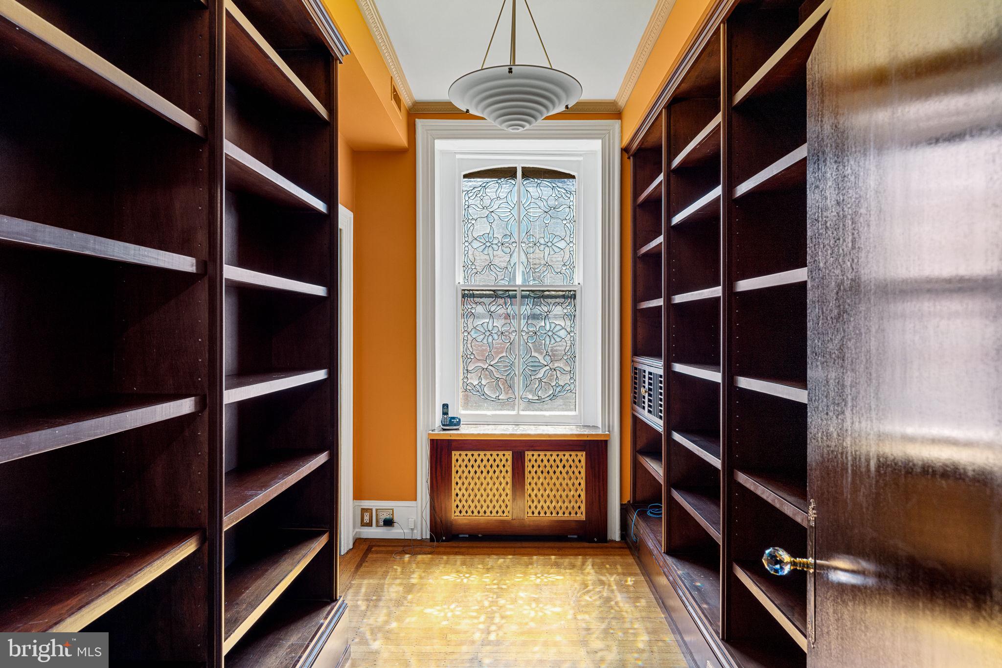 2013 Delancey Place Philadelphia, PA 19103 - Photo 52 of 79 a view of an empty room with empty shelves