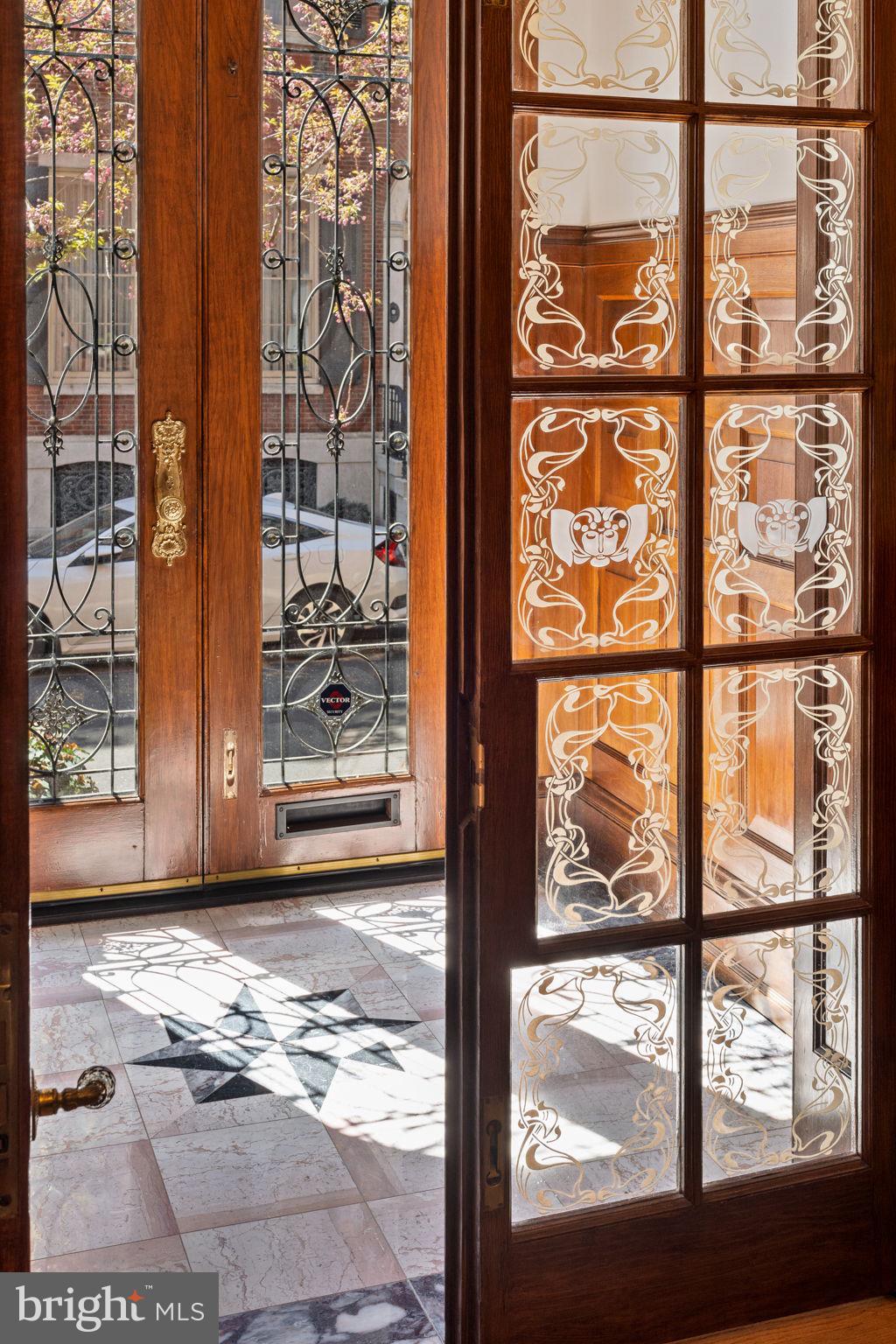 2013 Delancey Place Philadelphia, PA 19103 - Photo 6 of 79 a view of a door front of a building