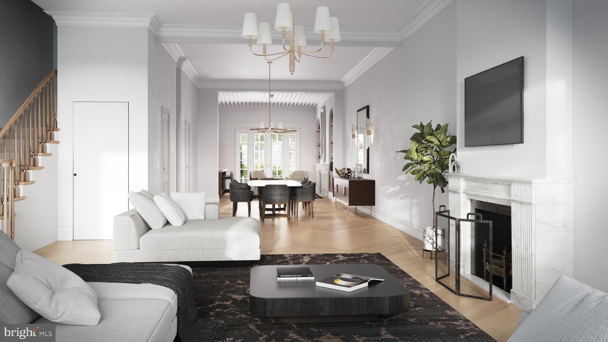 2013 Delancey Place Philadelphia, PA 19103 - Photo 76 of 79 Bringing the entertaining space down to the first