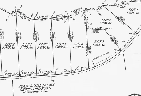 $39,900 | -lot 5 Lewis Ford Road, Brookneal, VA 24528