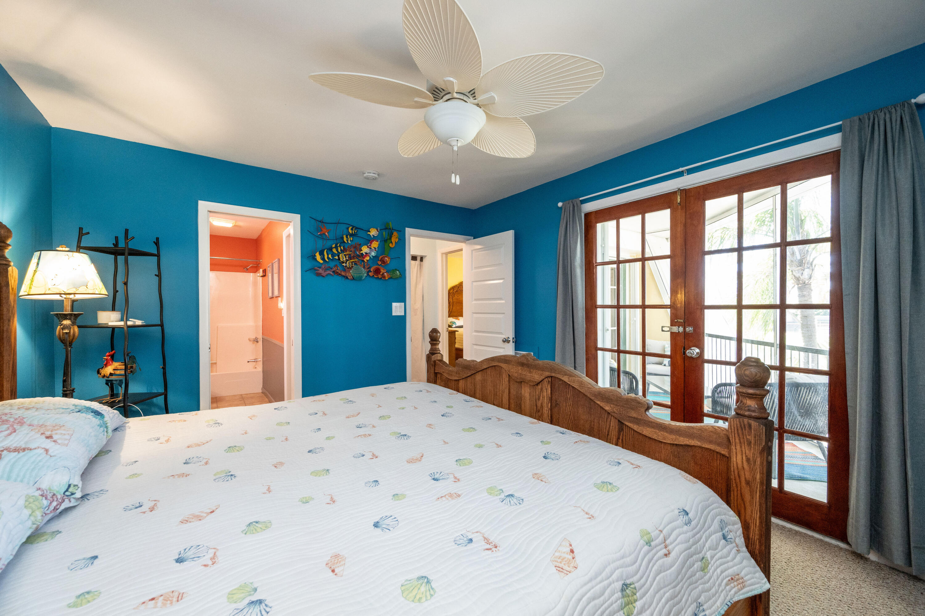 3200 Eagle Avenue Key West, FL 33040 - Photo 19 of 25 a bedroom with a large bed and a large window