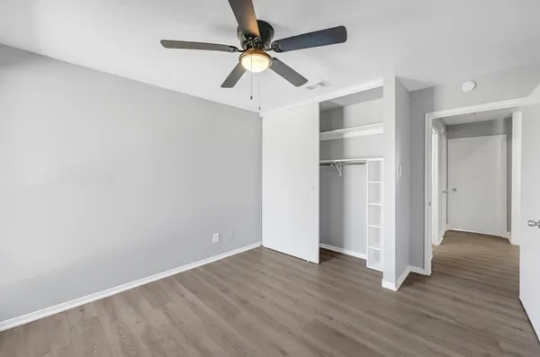wooden floor in an empty room