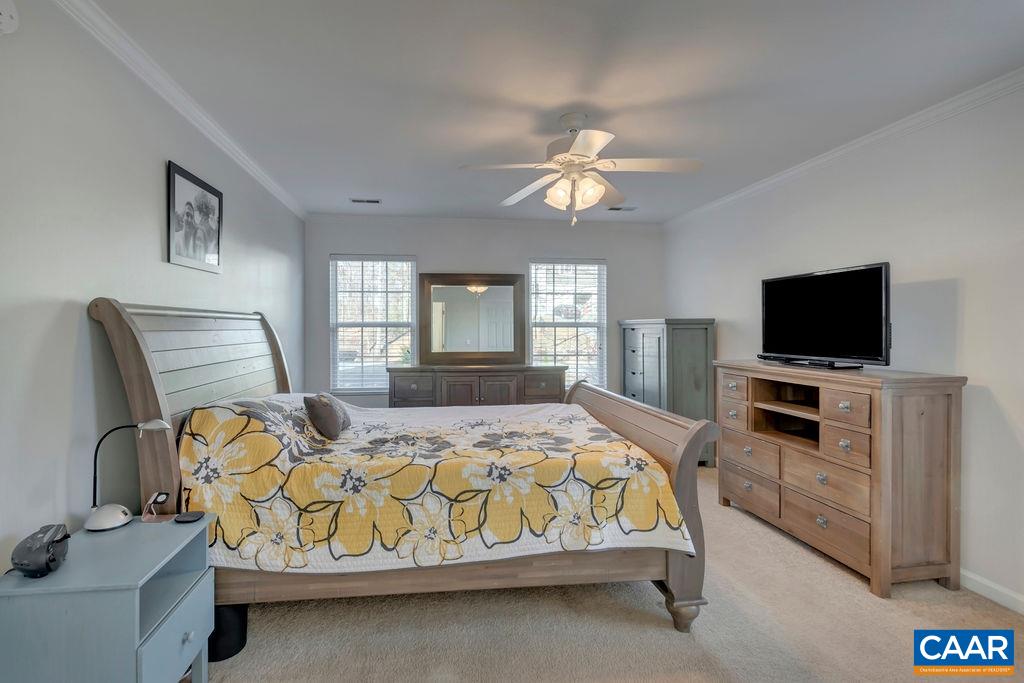 27 Zephyr Road Palmyra, VA 22963 - Photo 21 of 34 a bedroom with bed tv and window