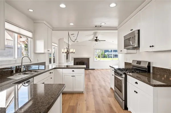 a view of a hallway with a shower