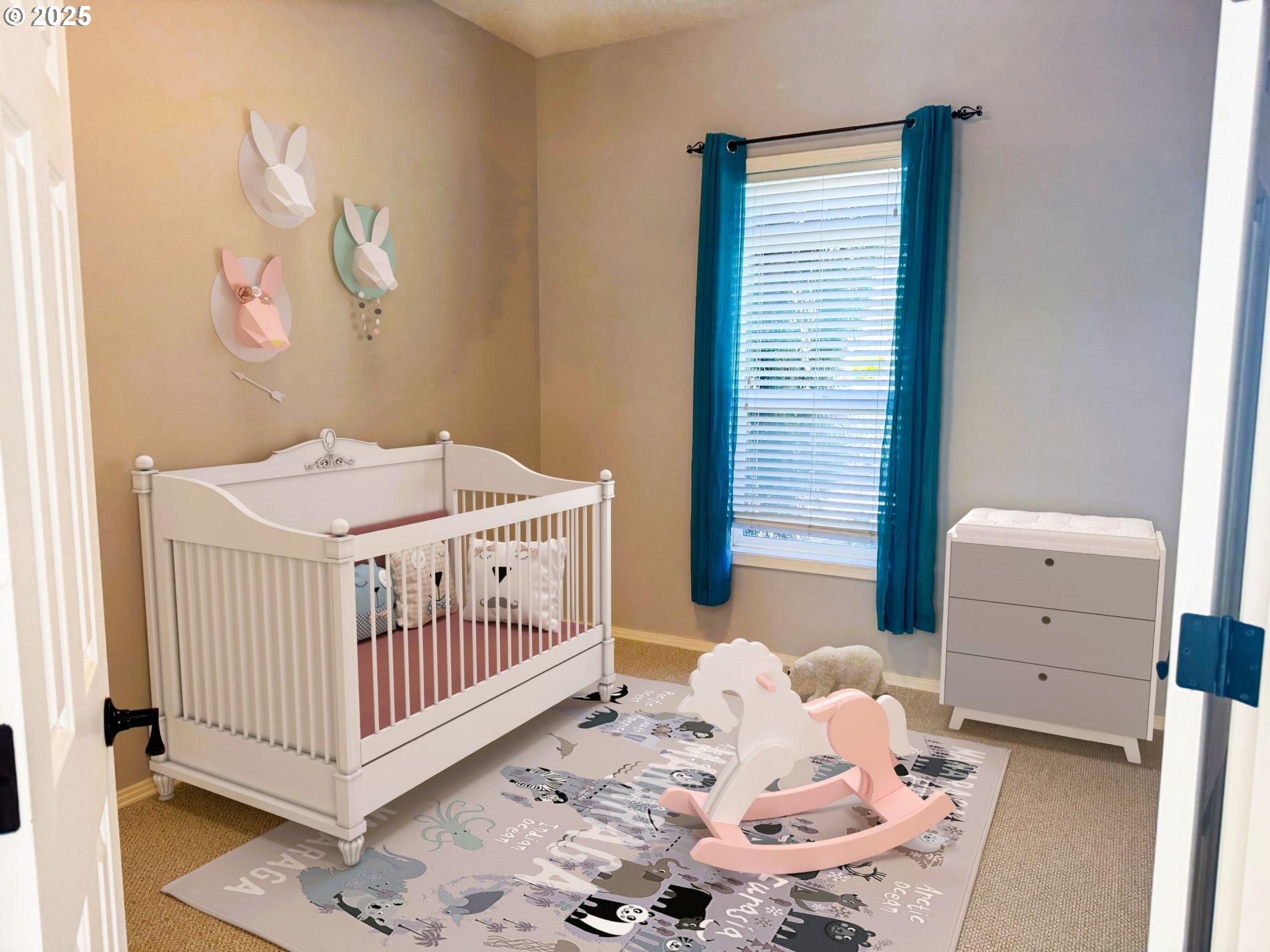13728 Southwest 130th Place Portland, OR 97223 - Photo 12 of 24 a bedroom with a bed and wooden floor