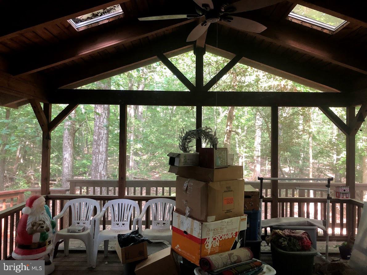 22230 Bull Road Leonardtown, MD 20650 - Photo 24 of 26 screened in porch with skylights
