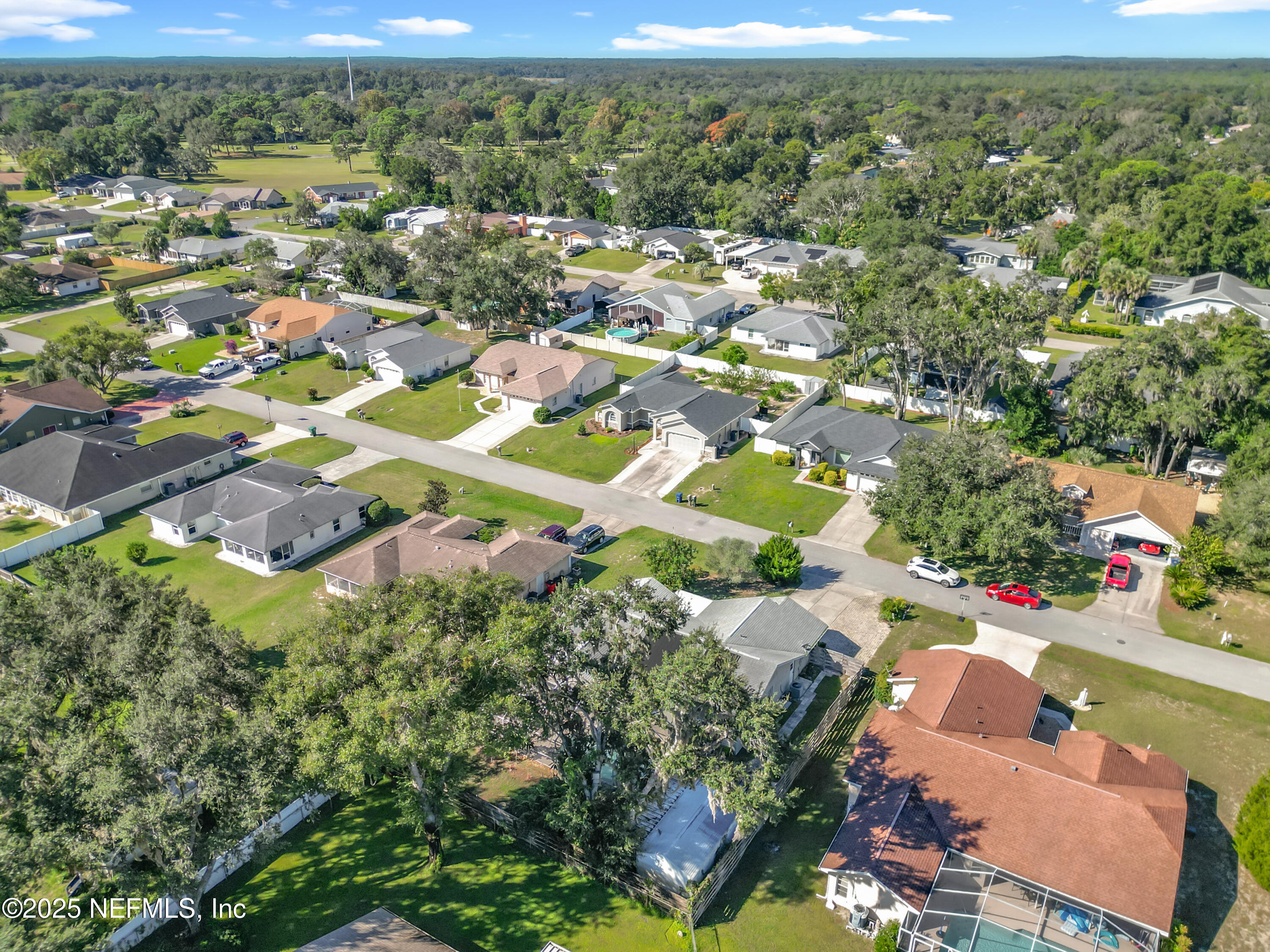 3061 South Franklin Terrace Inverness, FL 34450 - Photo 56 of 65 an aerial view of residential houses with outdoor space and street view