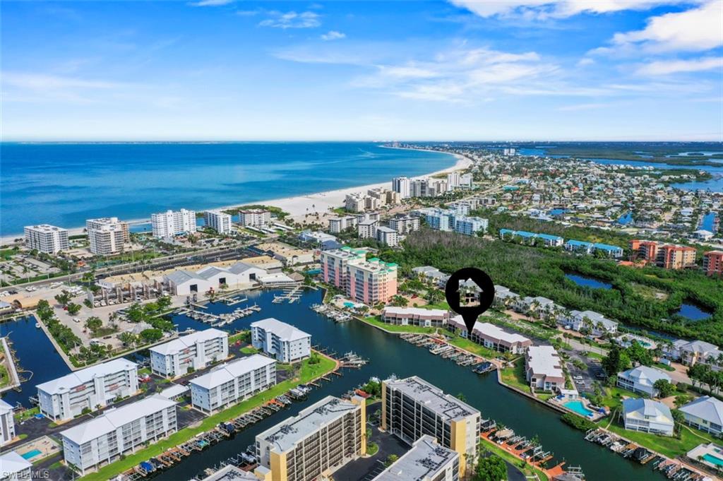 200 Lenell Road, Unit 215 Fort Myers Beach, FL 33931 - Photo 24 of 29 an aerial view of a city