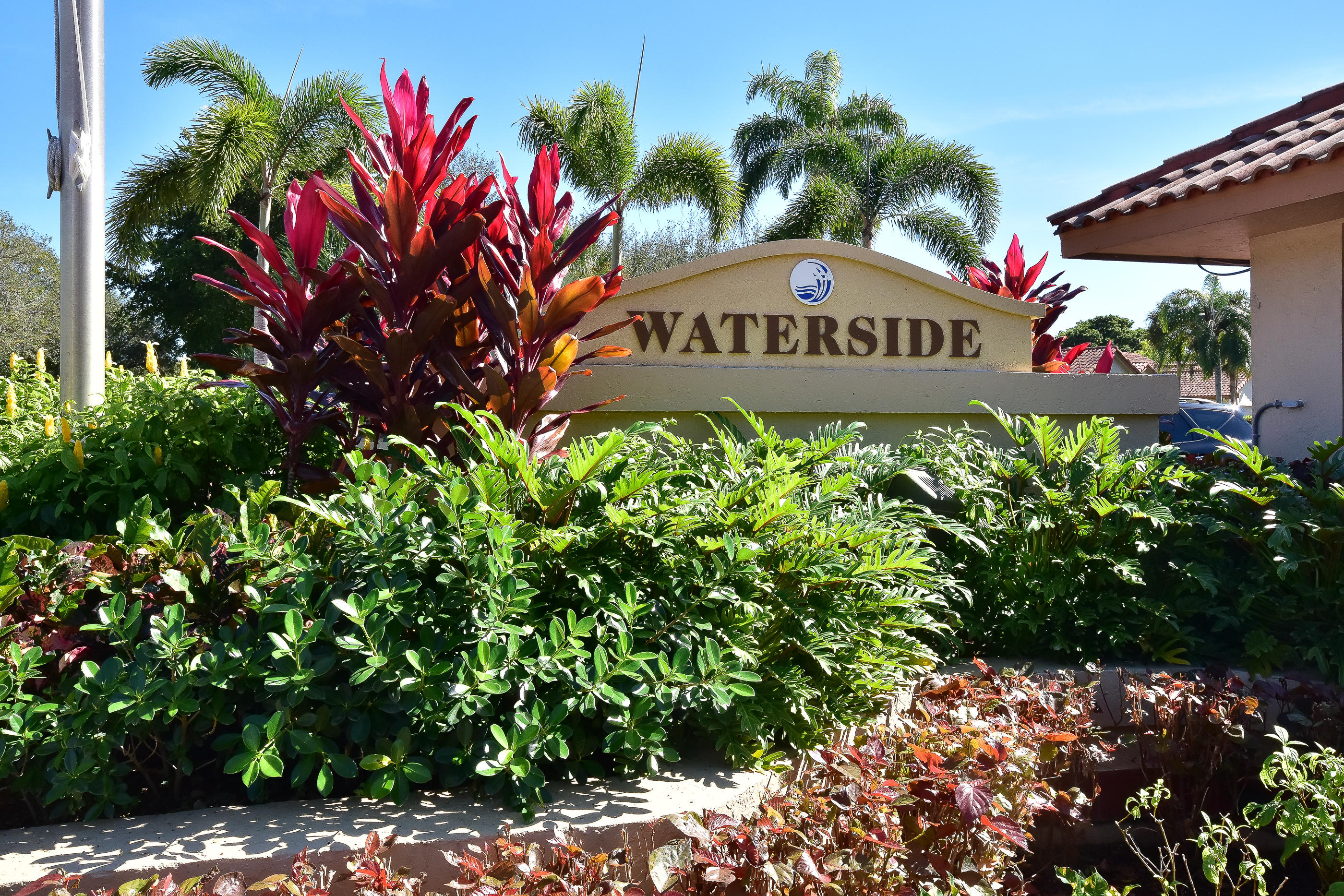 23465 Water Circle Boca Raton, FL 33486 - Photo 1 of 42 WATERSIDE ENTRANCE