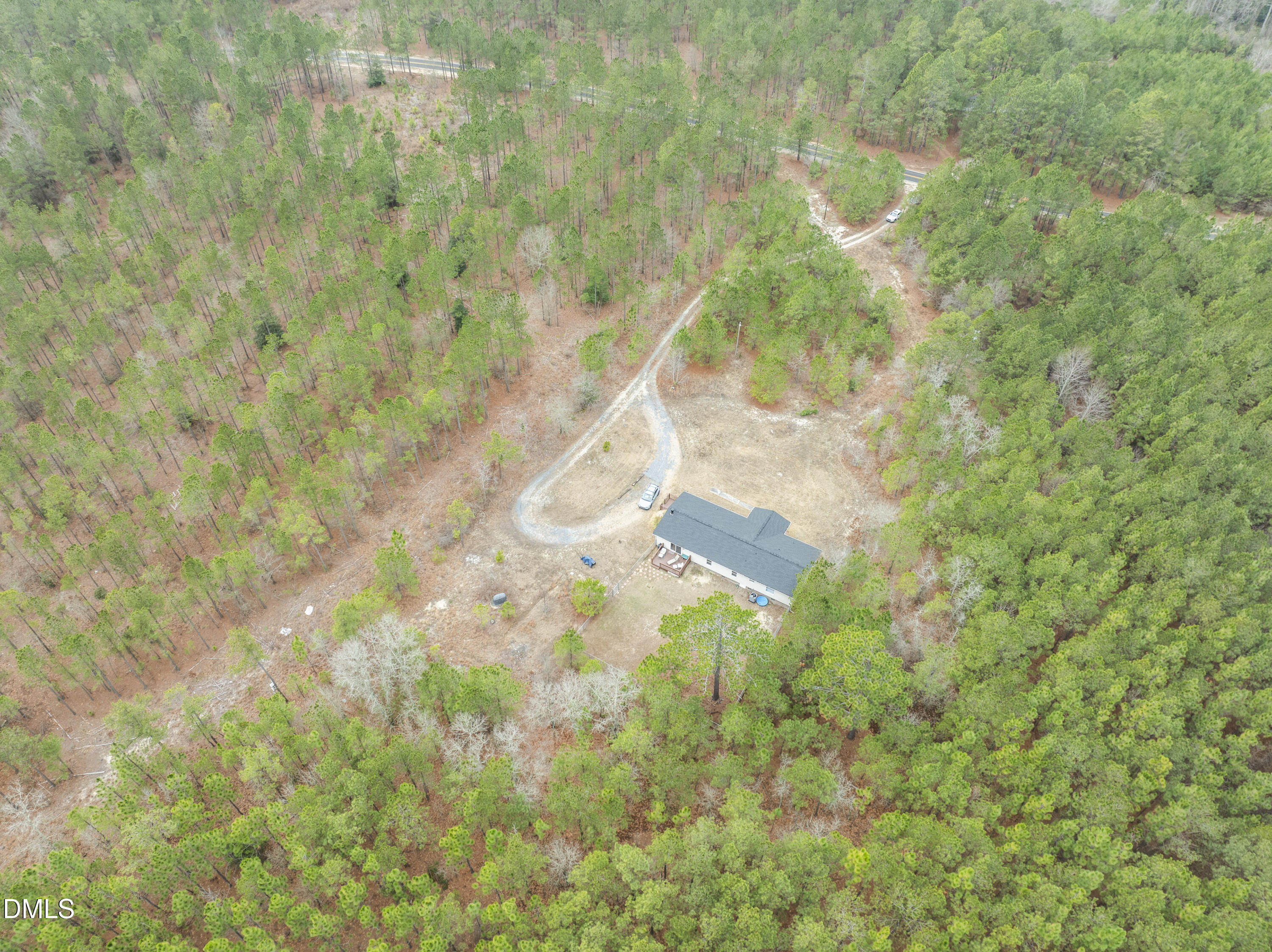 707 Currie Mill Road Jackson Springs, NC 27281 - Photo 15 of 37 Arial Rear 3